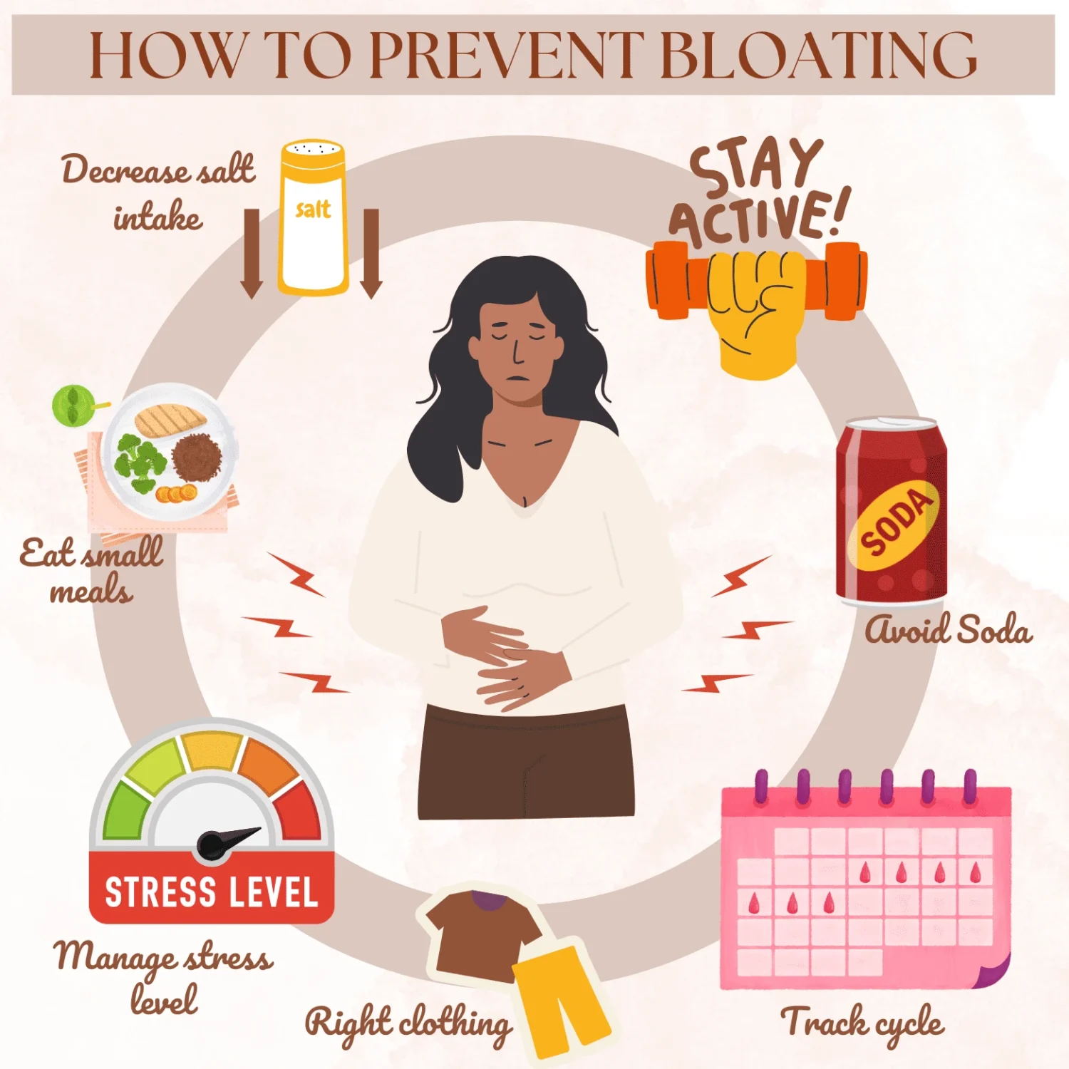 how to prevent period bloating