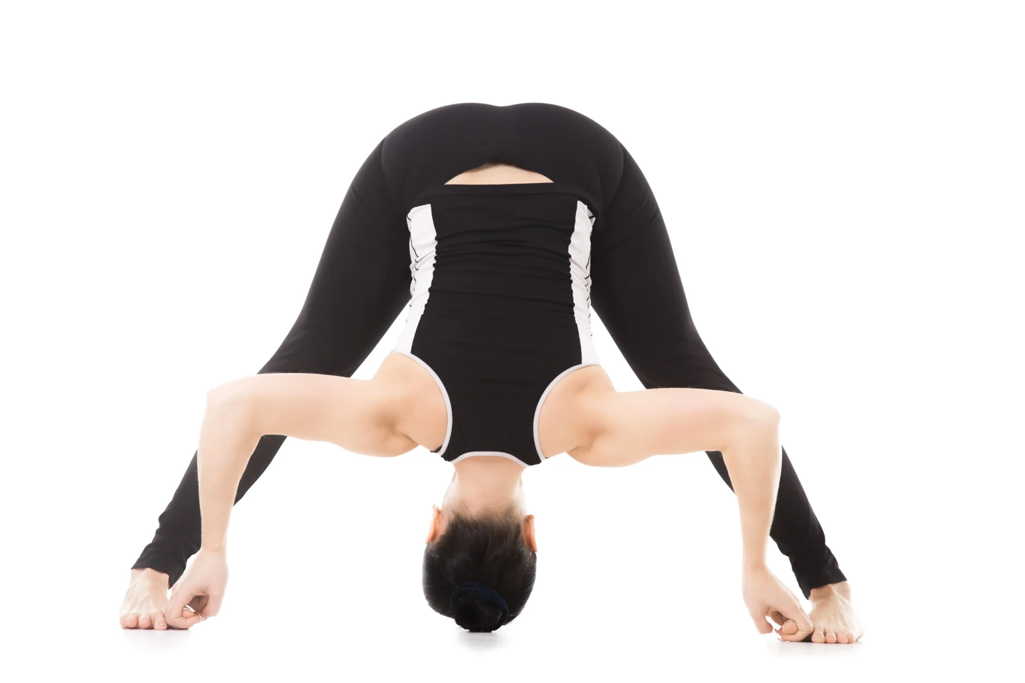 wide legged forward pose (yoga)